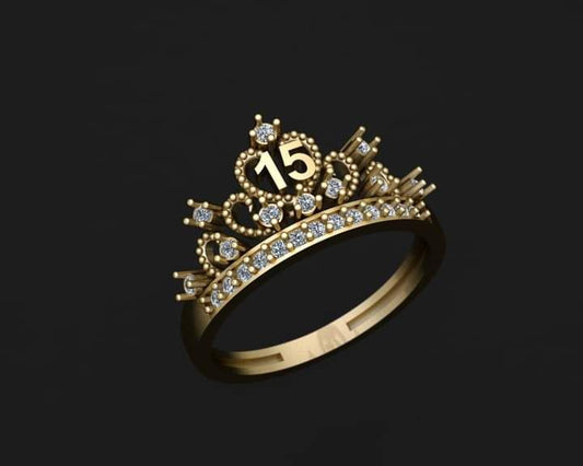 Anillo de 15 Años en Oro