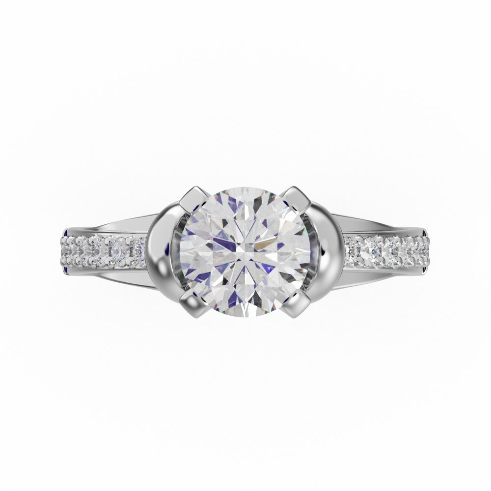 Anillo de Compromiso Diseño Moderno