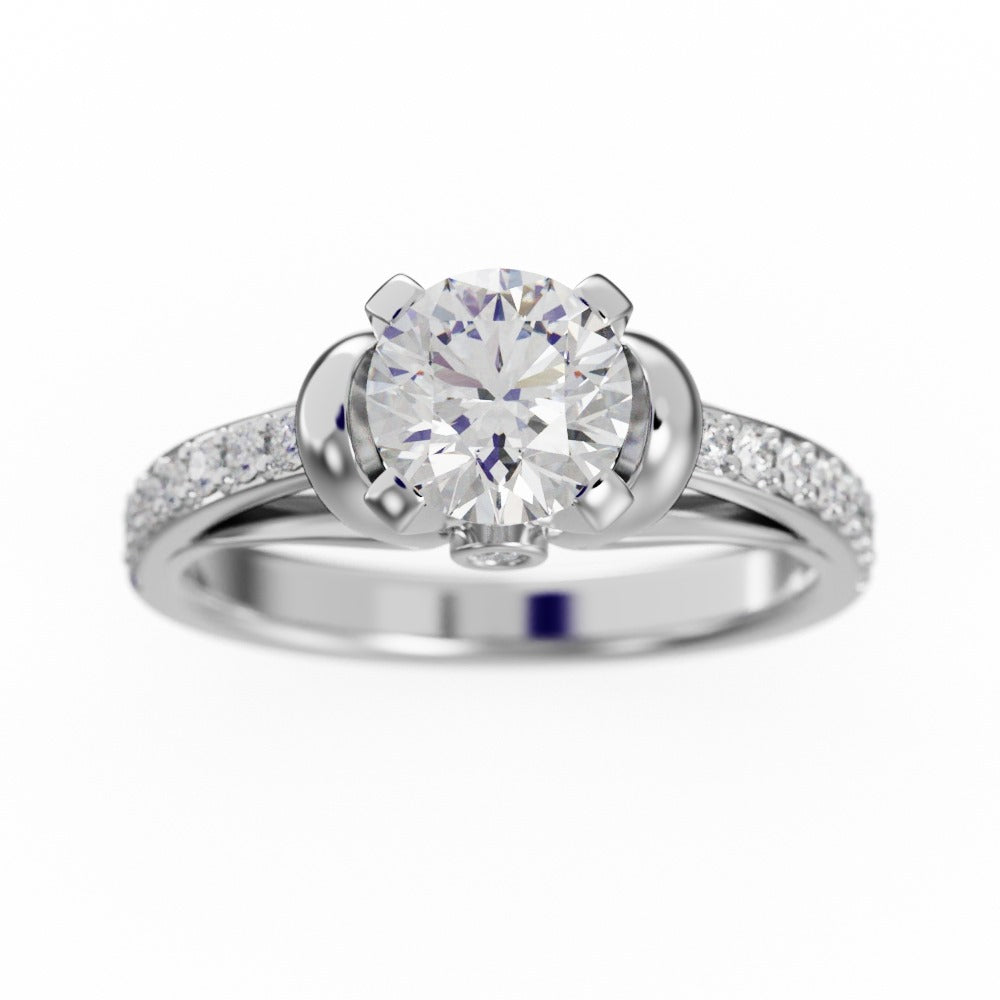 Anillo de Compromiso Diseño Moderno