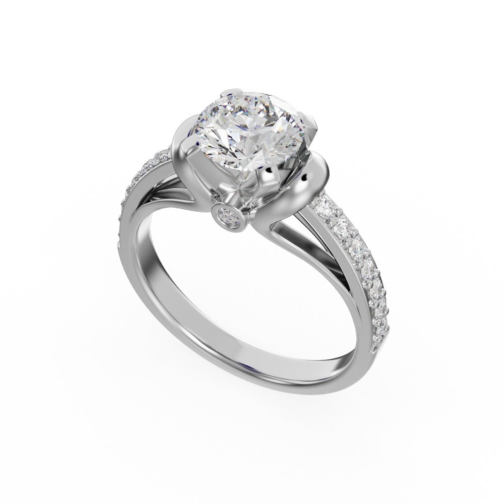 Anillo de Compromiso Diseño Moderno