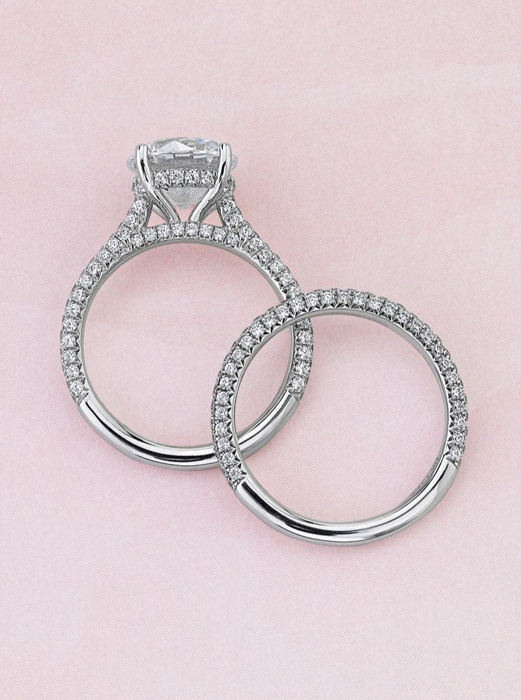 Anillos de Boda de Dama en Oro Blanco