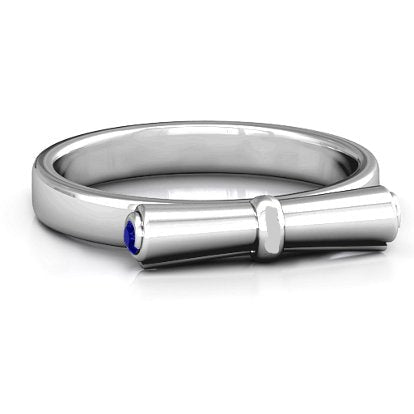 Anillo de Graduación en Oro  Con grabado del Año de Graduación