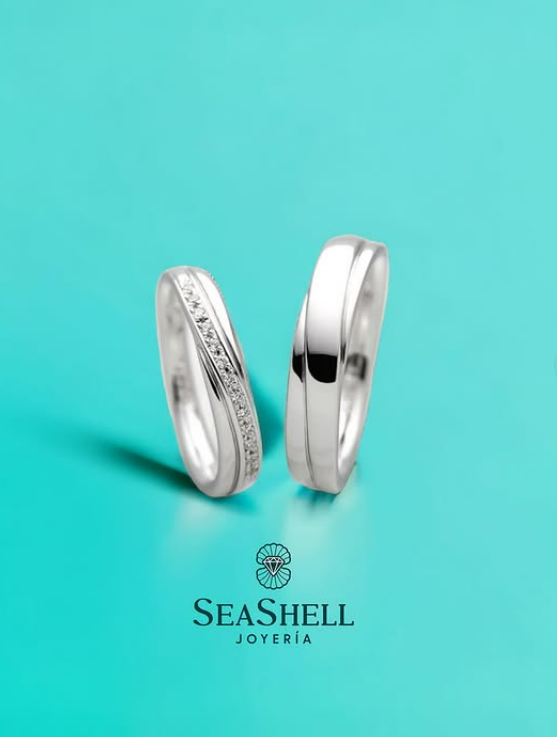 Dúo de Anillos de Matrimonio