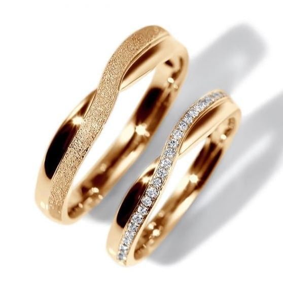 Dúo de Anillos de Matrimonio