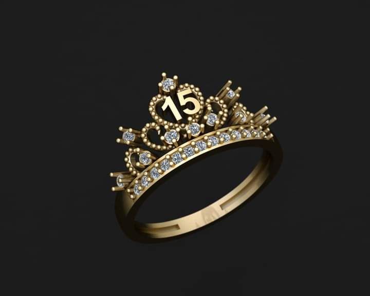 Anillo de 15 Años en Oro