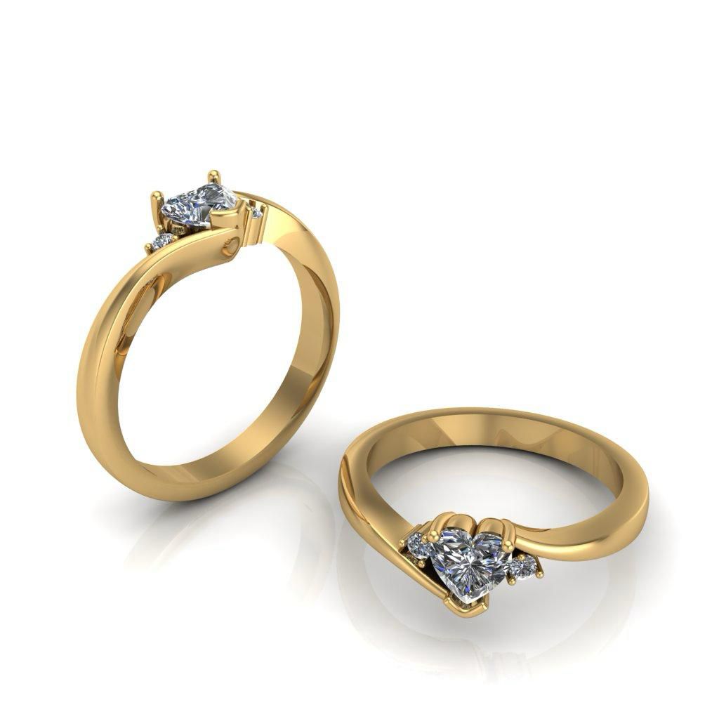 Anillo Casual Pink Infinite Heart