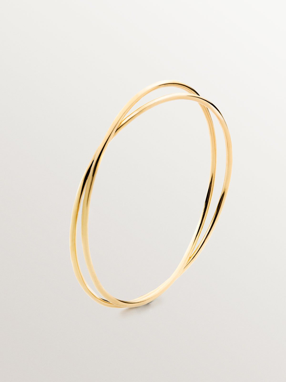 Brazalete Moderno Diseño Minimalista en Oro