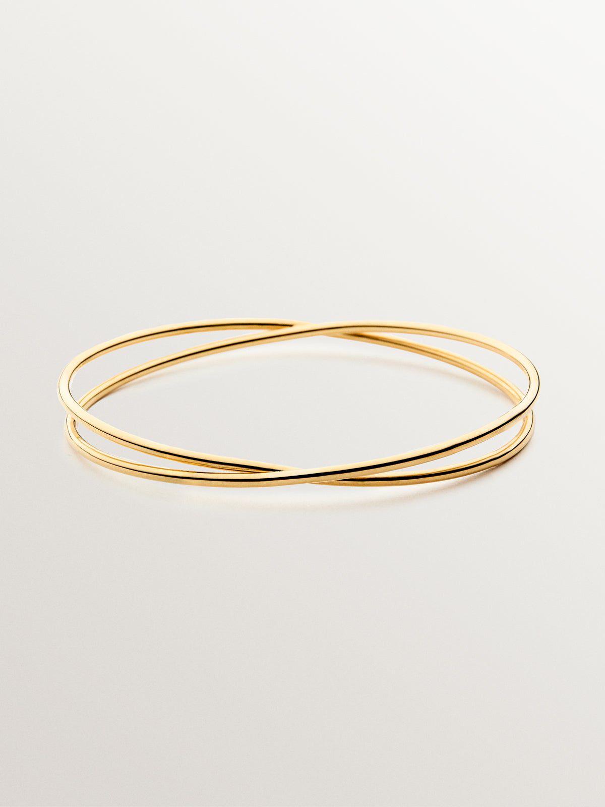 Brazalete Moderno Diseño Minimalista en Oro