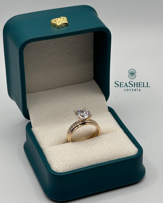 Anillo de Compromiso Estilo Clásico