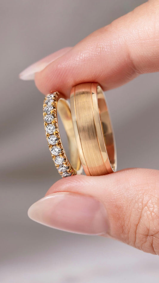 Dúo de Anillos de Boda